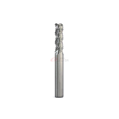1/2 3 Flute End Mill 1/4" 6mm Aluminum Roughing End Mill For Steel Carbide
