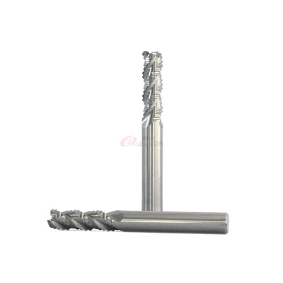 1/2 3 Flute End Mill 1/4" 6mm Aluminum Roughing End Mill For Steel Carbide