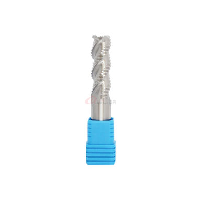 HRC50 3 Flute End Mill 1/2 Inch 12mm Extra Long Roughing End Mill Aluminum
