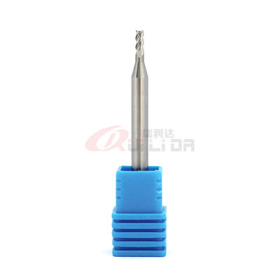 1/8" 4mm 3 Flute Corner Radius End Mill Bits For Aluminum