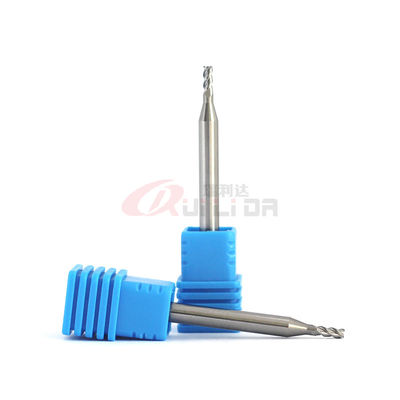 1/8" 4mm 3 Flute Corner Radius End Mill Bits For Aluminum