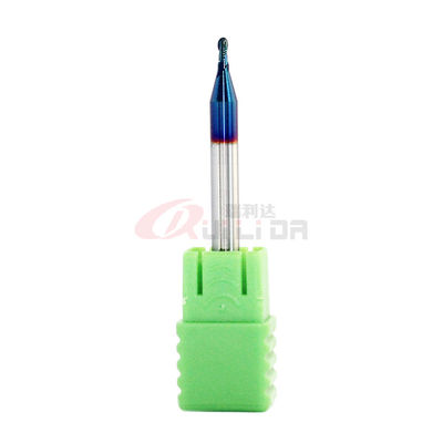 HRC65 High Hardness 1.5mm 2 Flutes 30 Degree End Mill Carbide Ball Nose Endmill