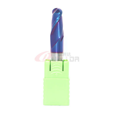 2 Flutes Ball Nose End Mill Hrc65 1/4" 6mm For Heated Die Steel