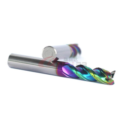RLD Solid Carbide End Mill Dlc Coated For Aluminum Endmill 6mm 1/4"