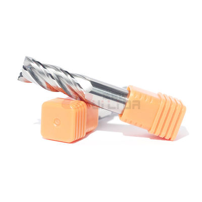 Uncoated Silver Aluminum Imperial Milling Cutters Square End Mill