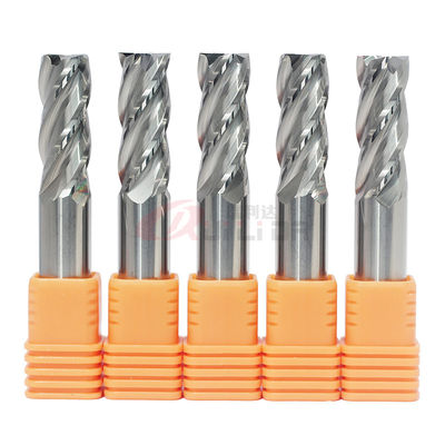 Tungsten Solid Carbide Imperial Milling Cutters 4 Flutes Flat Endmills Uncoated