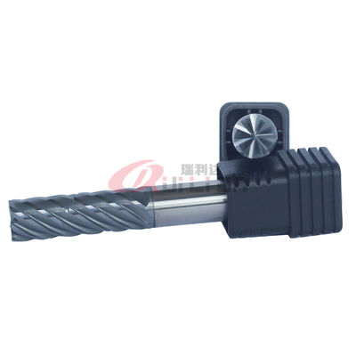 Titanium Steel Milling 7 Flutes End Mill With Chip Splitter