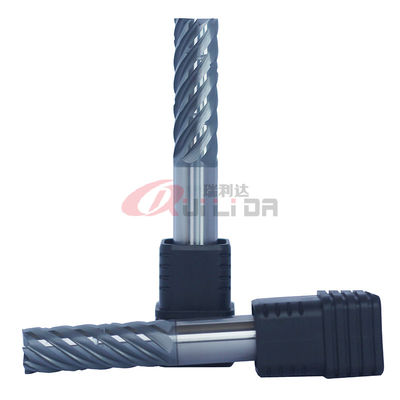 Chip Splitter 7 Flutes End Mill AlTiCrN Coating