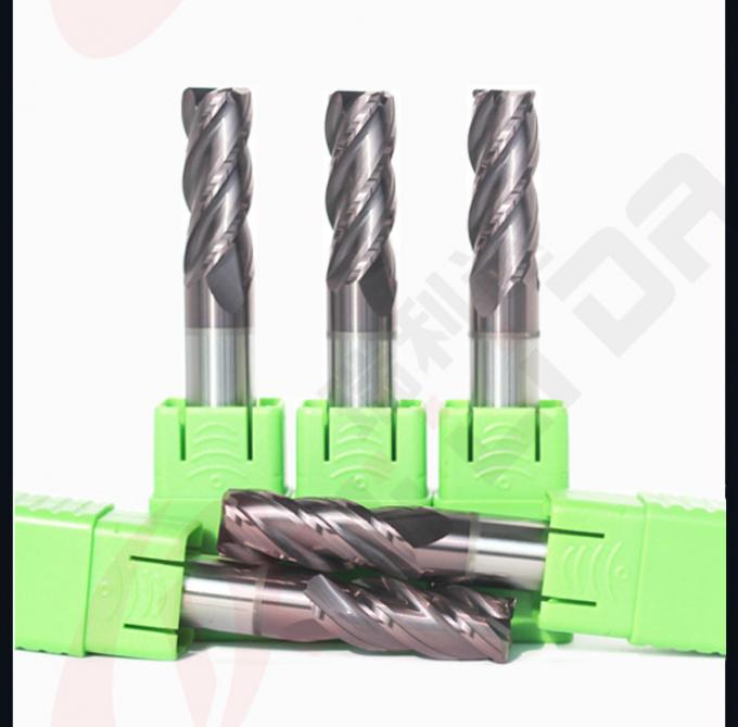 4 Flutes Corner Radius Cutter Solid Carbide Corner Rounding End Mill HRC60