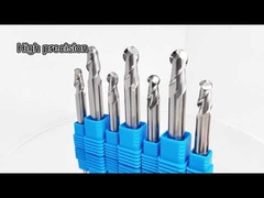 Cnc 2 Flute End Mill Aluminum Ball Nose HRC50