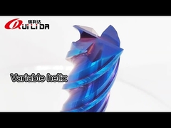 HRC65 High hardness Carbide Square End Mill for Mold Steel